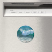 Aimant Awesome Wave mer mer mer mer mer nature océan (In Situ (Lave-vaisselle))