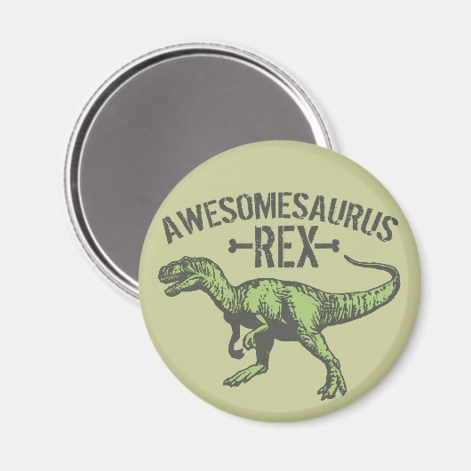 Aimant Awesomesaurus Rex (Recto/Verso)