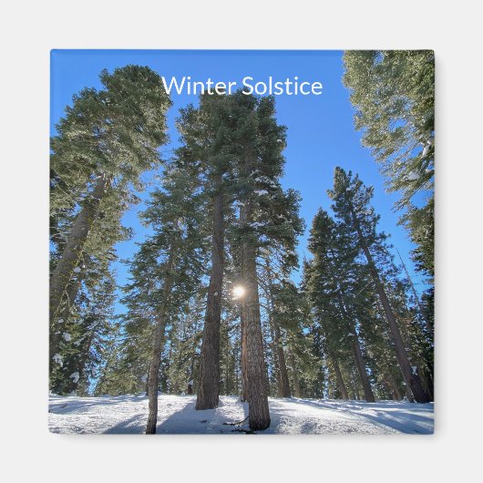 Aimant aWorld2Celebrate : Winter Solstice (Devant)
