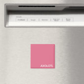 Aimant Axolotl pink color name (In Situ (Lave-vaisselle))