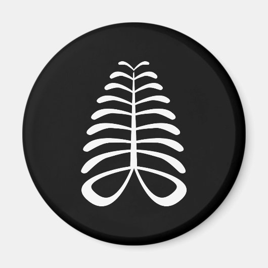 Aimant AYA | Symbole d'endurance et d'indépendance (Devant)