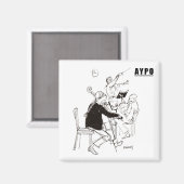 Aimant AYPO 25-26 Saison limitée magnétique de dessin (Recto/Verso)