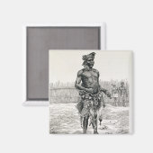 Aimant Azandeh Binsa ou sorcier (Recto/Verso)