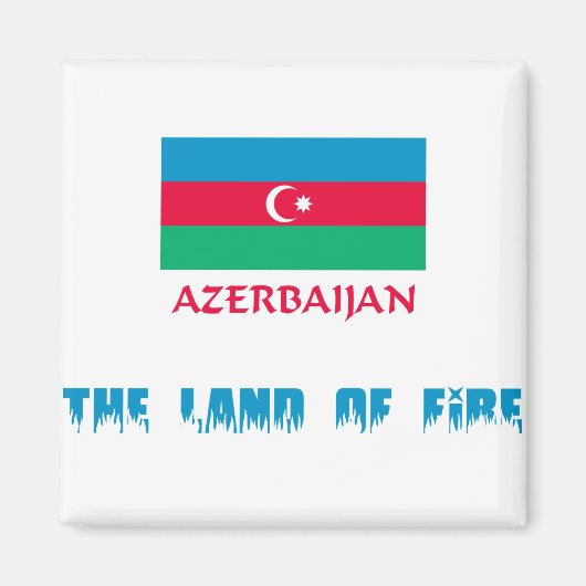 Aimant Azerbaïdjan (Devant)