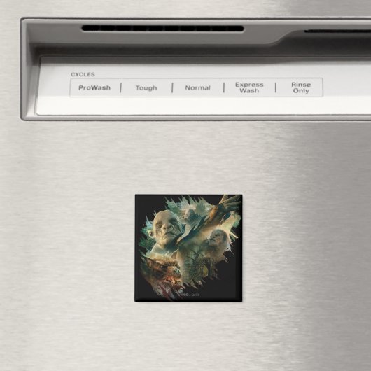 Aimant Azog, Narzug et Bolg Graphic (In Situ (Lave-vaisselle))