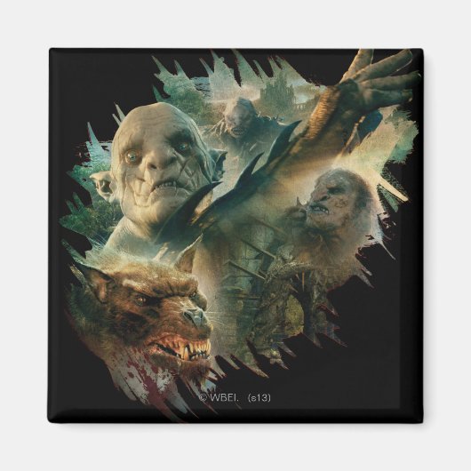 Aimant Azog, Narzug et Bolg Graphic (Devant)