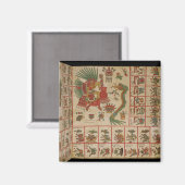 Aimant Aztec Codex Borbonicus (Recto/Verso)