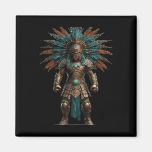 Aimant Aztec Guerrier Mexicain Pride de boxe