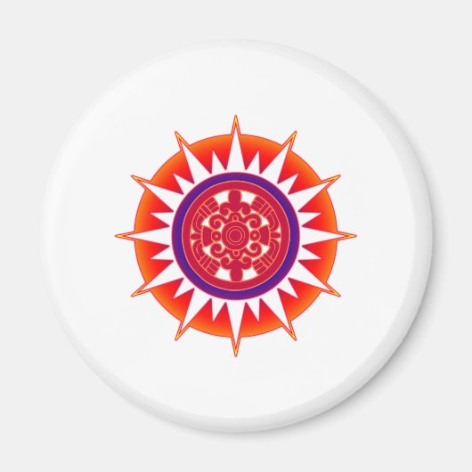 Aimant Aztec Sun (Devant)