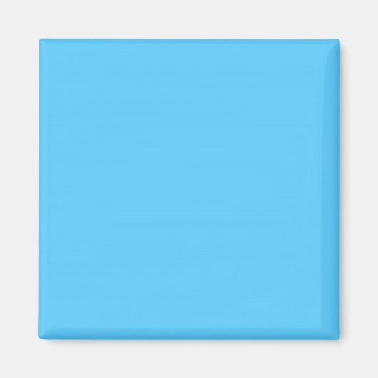 Aimant Azure Blue Sky 2015 Color Trend Modèle (Devant)