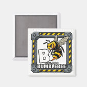 Aimant B is for Bumblebee – GTA Style ABC Learning (Recto/Verso)