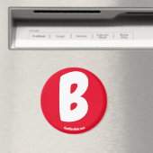 Aimant B Rouge Réfrigérateur magnétique (In Situ (Lave-vaisselle))