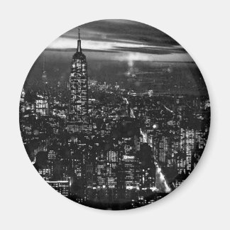 Aimant B&W New York City la nuit