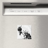 Aimant B&W Statue de la Liberté (In Situ (Lave-vaisselle))