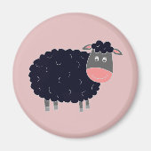 Aimant Baa Baa Black Sheep (Devant)