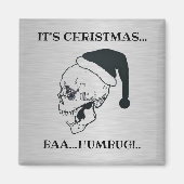 Aimant Baa Humbug ! C'est Noël ! (Devant)