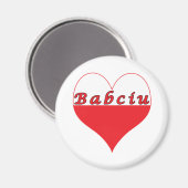 Aimant Babciu Coeur polonais (Recto/Verso)
