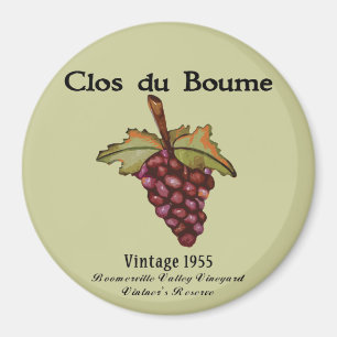 Aimant baby boomer, cru 1955