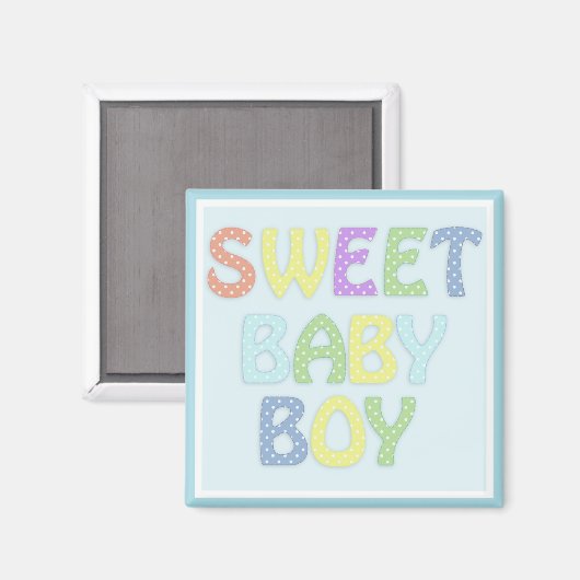 Aimant Baby Boy (Recto/Verso)