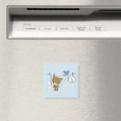 Aimant Baby Boy Teddy Bear Baby (In Situ (Lave-vaisselle))