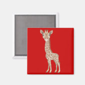 Aimant Baby Giraffe (Recto/Verso)