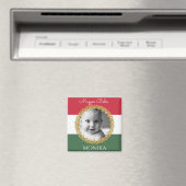 Aimant Baby hongrois avec photo et nom (In Situ (Lave-vaisselle))