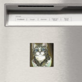 Aimant Baby Kitty dans une coquille d'oeuf (In Situ (Lave-vaisselle))