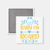 Aimant Baby On Board (Recto/Verso)