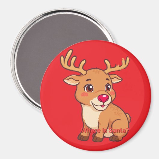 Aimant Baby reindeer (Recto/Verso)