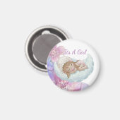 Aimant Baby shower Céleste (Recto/Verso)