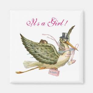 AIMANT BABY SHOWER STORK