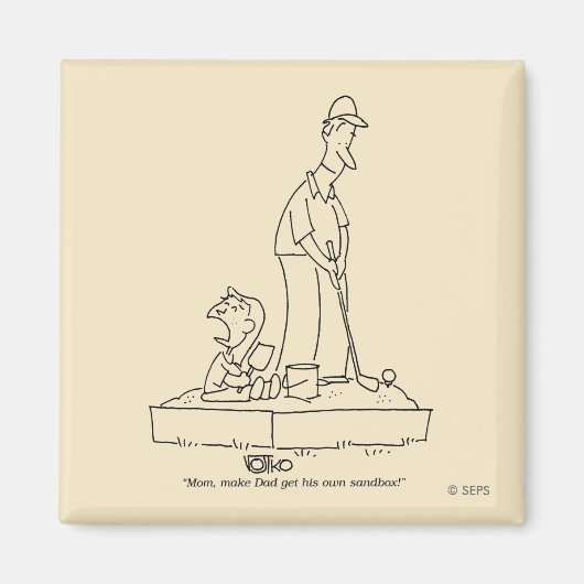 Aimant Bac à sable (Devant)