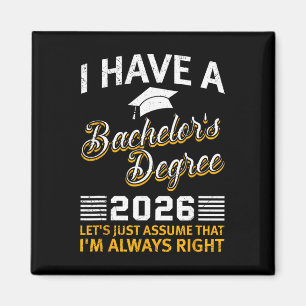 Aimant Bachelier J'ai Un Diplôme De Licence 2026 Drôle De