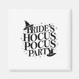 Aimant Bachelorette du parti Hocus Pocus de la mariée Hal