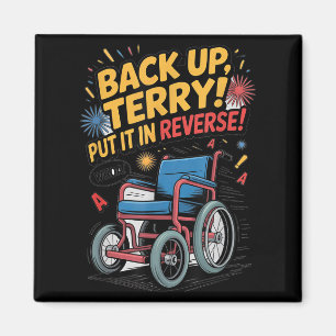 Aimant Back Up Terry Placez-Le Dans 4 juillet Inverse Drô