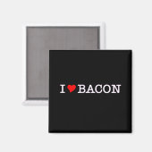 Aimant Bacon I Love (Recto/Verso)