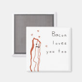 Aimant Bacon t'aime aussi (Recto/Verso)