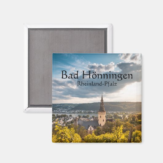 Aimant Bad Hönningen Allemagne (Recto/Verso)