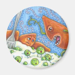 AIMANT BAD YAM YELLING AT PEAS, FUNNY THANKSGIVING MEAL