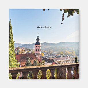 Aimant Baden-Baden, Allemagne, paysage pittoresque