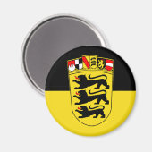 Aimant Baden-Württemberg (État, Armoiries principales), A (Recto/Verso)