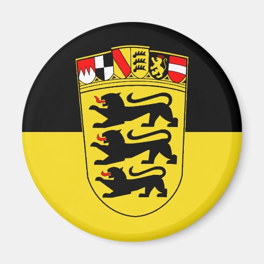 Aimant Baden-Württemberg (État, Armoiries principales), A (Devant)
