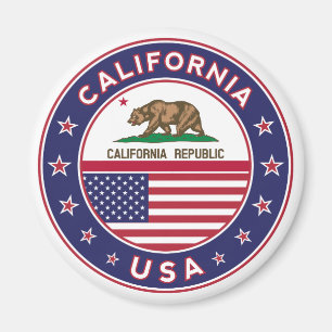 Aimant Badge de Californie