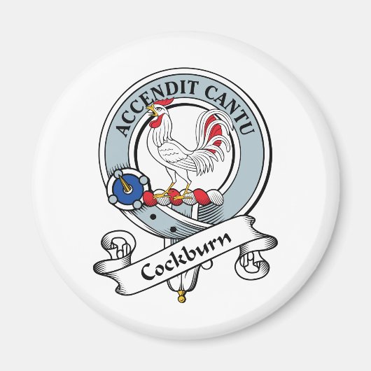 Aimant Badge de clan Cockburn (Devant)