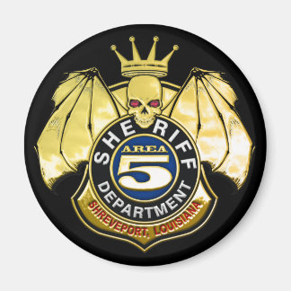 Aimant Badge de la zone 5 du shérif