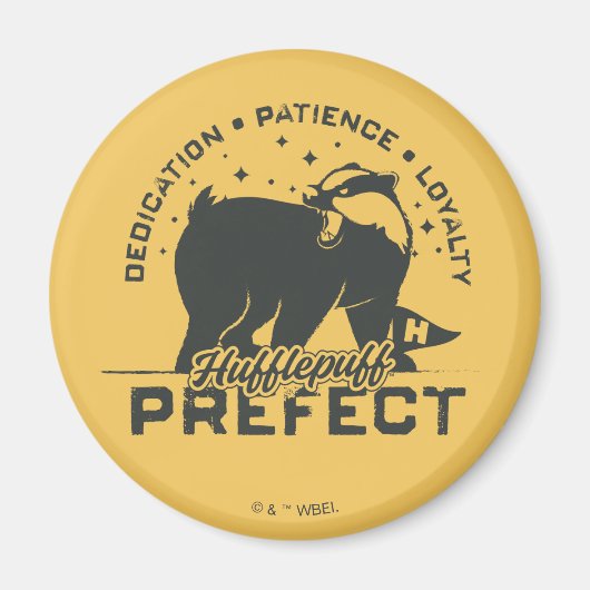Aimant Badge de préconfiguration HUFFLEPUFF™ (Devant)