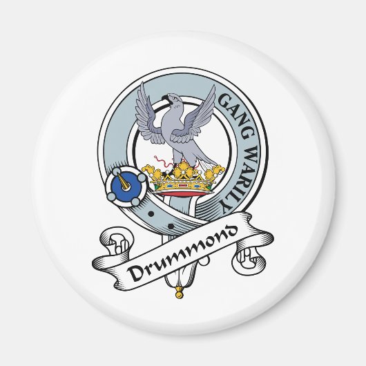 Aimant Badge du clan Drummond (Devant)