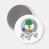 Aimant Badge du clan Hamilton (Recto/Verso)