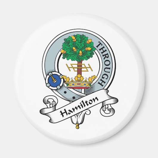 Aimant Badge du clan Hamilton (Devant)
