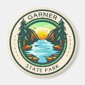 Aimant Badge du Garner State Park Texas (Devant)